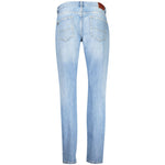 Pepe Jeans - Classic Light Wash Tapered Denim Jeans - Blue Pepe Jeans
