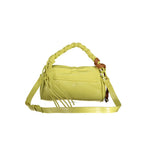 Desigual - Vibrant Braided Handle Bow Detail Shoulder Bag - Yellow Desigual