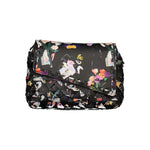 Desigual - Artistic Woven Floral Print Mini Crossbody Bag - Black Floral Desigual