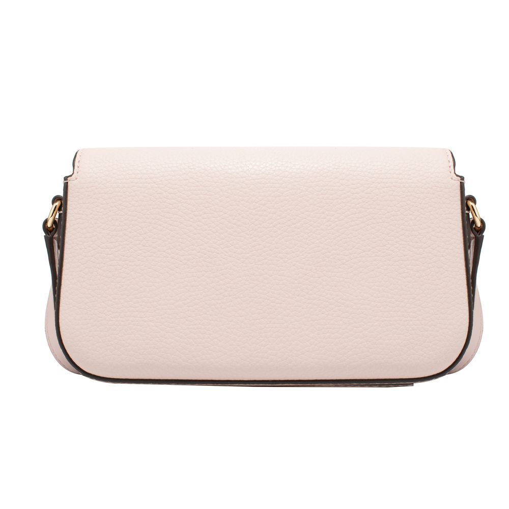 Michael Kors - Chic Pebbled Leather Compact Crossbody Bag - Pink Michael Kors