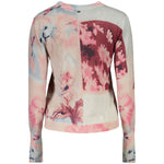 Desigual - Artistic Shimmer Floral Patchwork Long Sleeve Sweater - Pink Multicolor Desigual