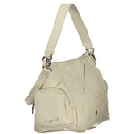 Desigual - Textured Woven Polyurethane Shoulder Bag - White Desigual