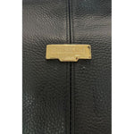 Baldinini Trend - Structured Textured Cowhide Shoulder Bag with Gold Hardware - Black Baldinini Trend