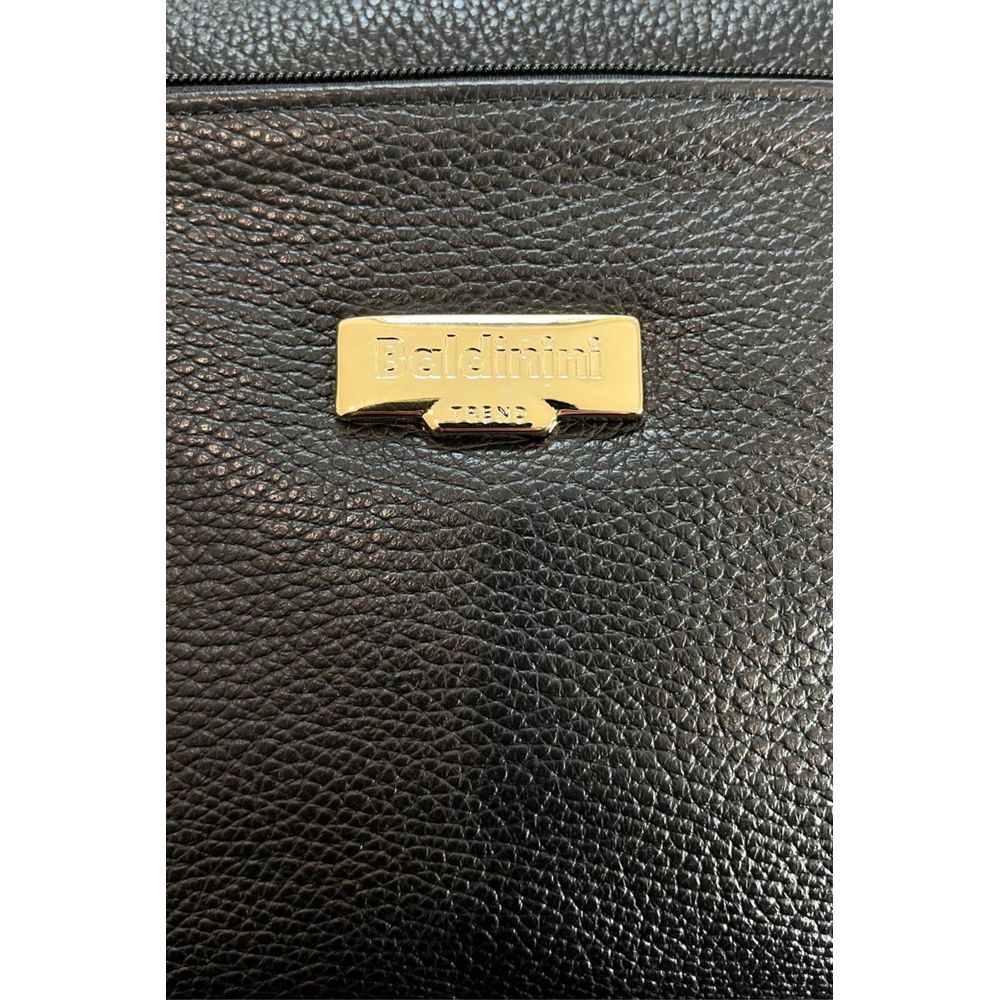 Baldinini Trend - Textured Cowhide Crossbody Bag - Black Baldinini Trend