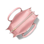 Michael Kors - Structured Saffiano Leather Tote Bag with Gold Hardware - Powder Blush Michael Kors