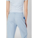Only - Polished Straight Leg Cigarette Pant - Light Blue Only