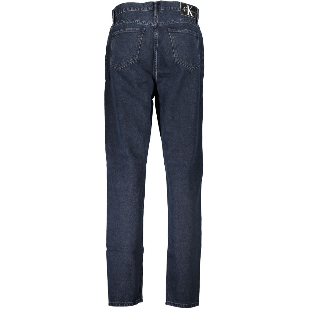 Calvin Klein - High-Rise Recycled Cotton Mom Jeans - Blue Calvin Klein