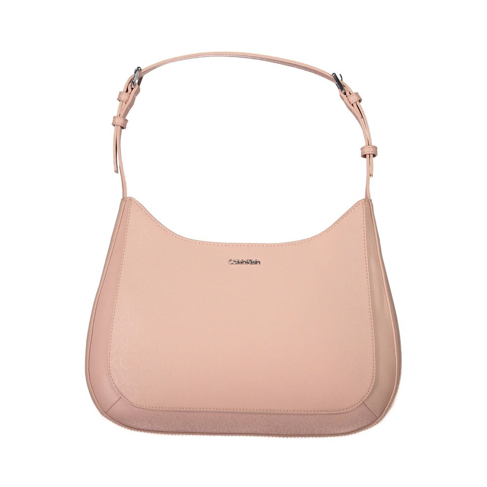 Calvin Klein - Sleek Recycled Polyester Adjustable Shoulder Bag - Pink Calvin Klein