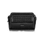 Calvin Klein - Polished Quilted Front Adjustable Shoulder Bag - Black Calvin Klein