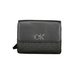 Calvin Klein - Structured Logo Crossbody Bag with Chain Handle - Black Calvin Klein