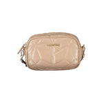 Valentino - Structured Quilted Polyethylene Shoulder Bag - Brown Mario Valentino