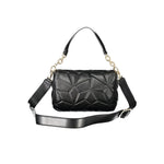 Valentino - Geometric Quilted Chain Shoulder Bag - Black Mario Valentino