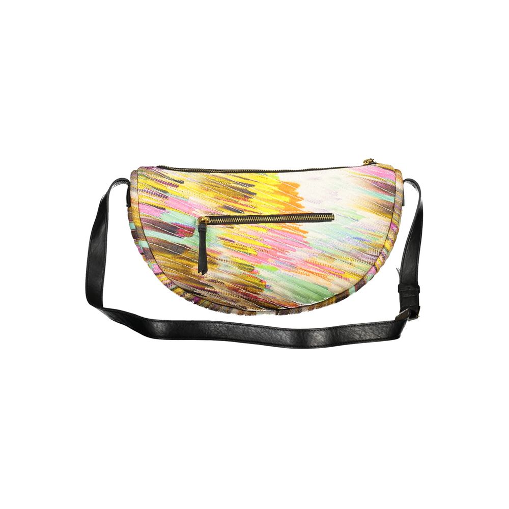 Desigual - Vibrant Abstract Brushstroke Adjustable Shoulder Bag - Multicolor Desigual