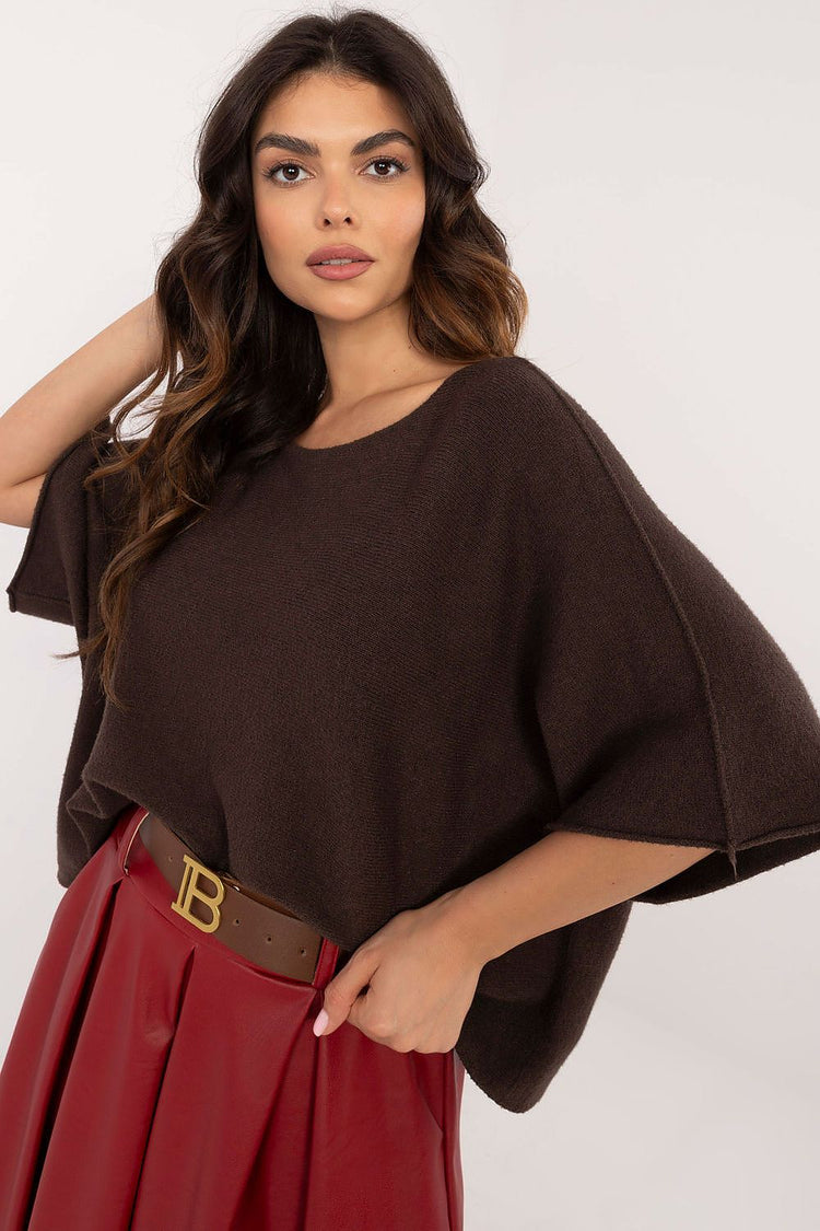  Pulover cu mânecă scurtă model 202700 Italy Moda 