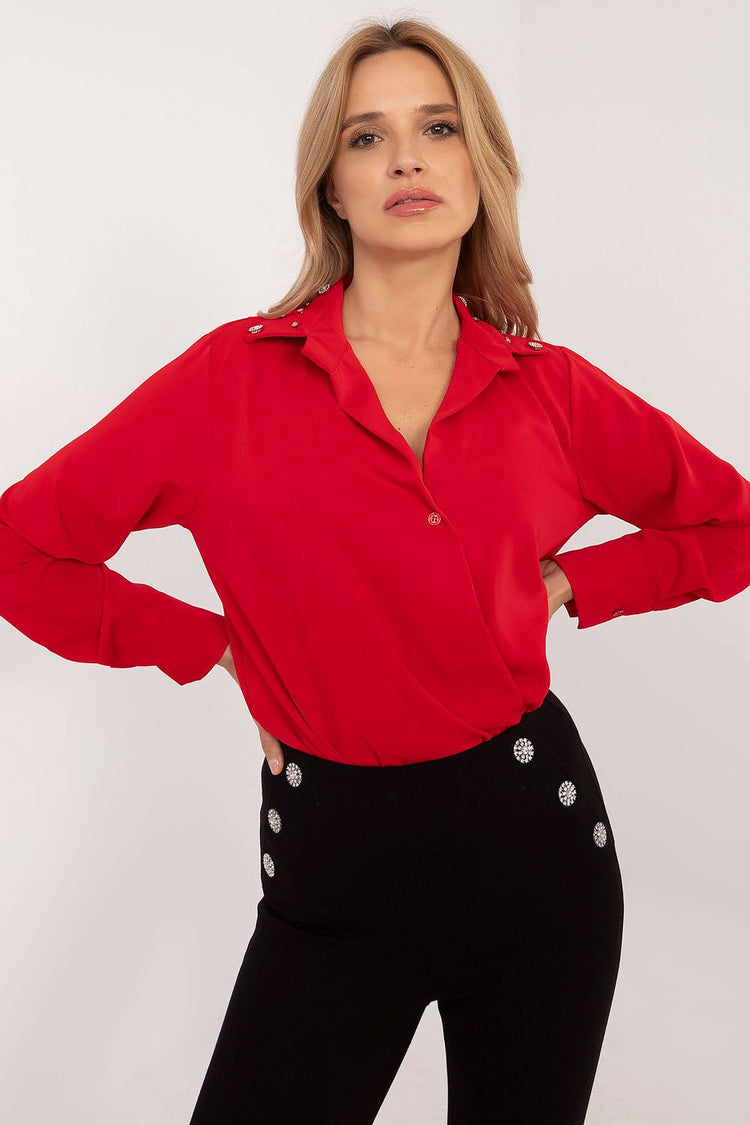  Cămașă cu mânecă lungă model 203400 Italy Moda 