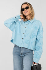  Denim jacket model 223793 Rue Paris 