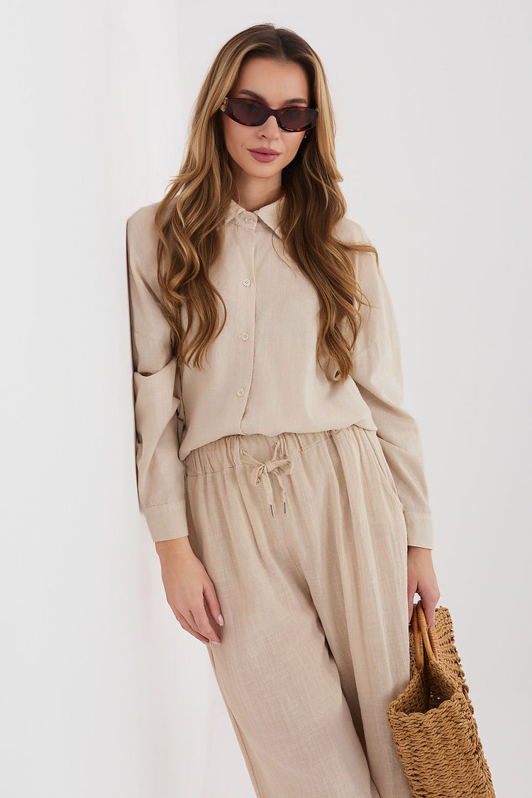  Cămașă cu mânecă lungă model 225516 Italy Moda 