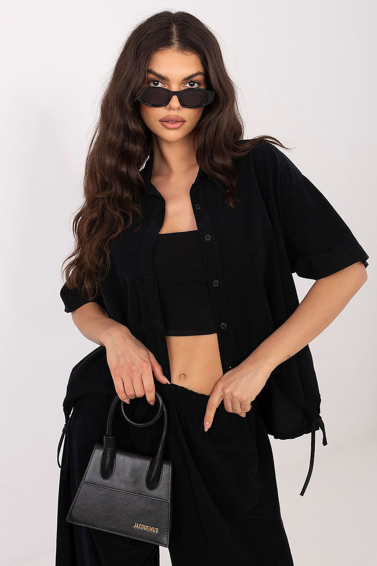  Cămașă cu mânecă scurtă model 226020 Italy Moda 