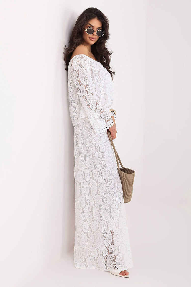  Pantaloni din dantelă model 226611 Italy Moda 